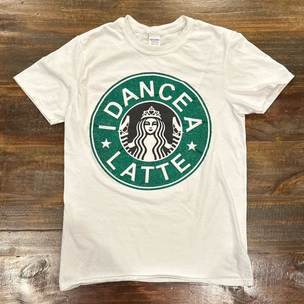 I Dance A Latte Graphic Tee